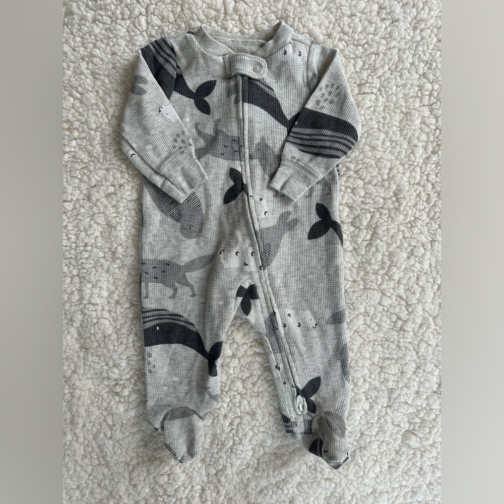 Carter’s Whale Footie Onesie